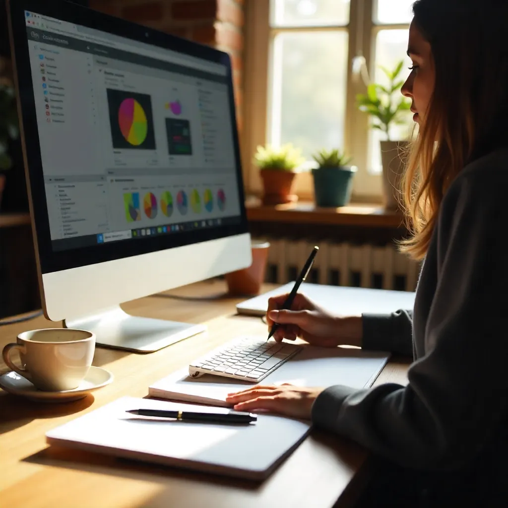 Fashion magazine layout with elegant design