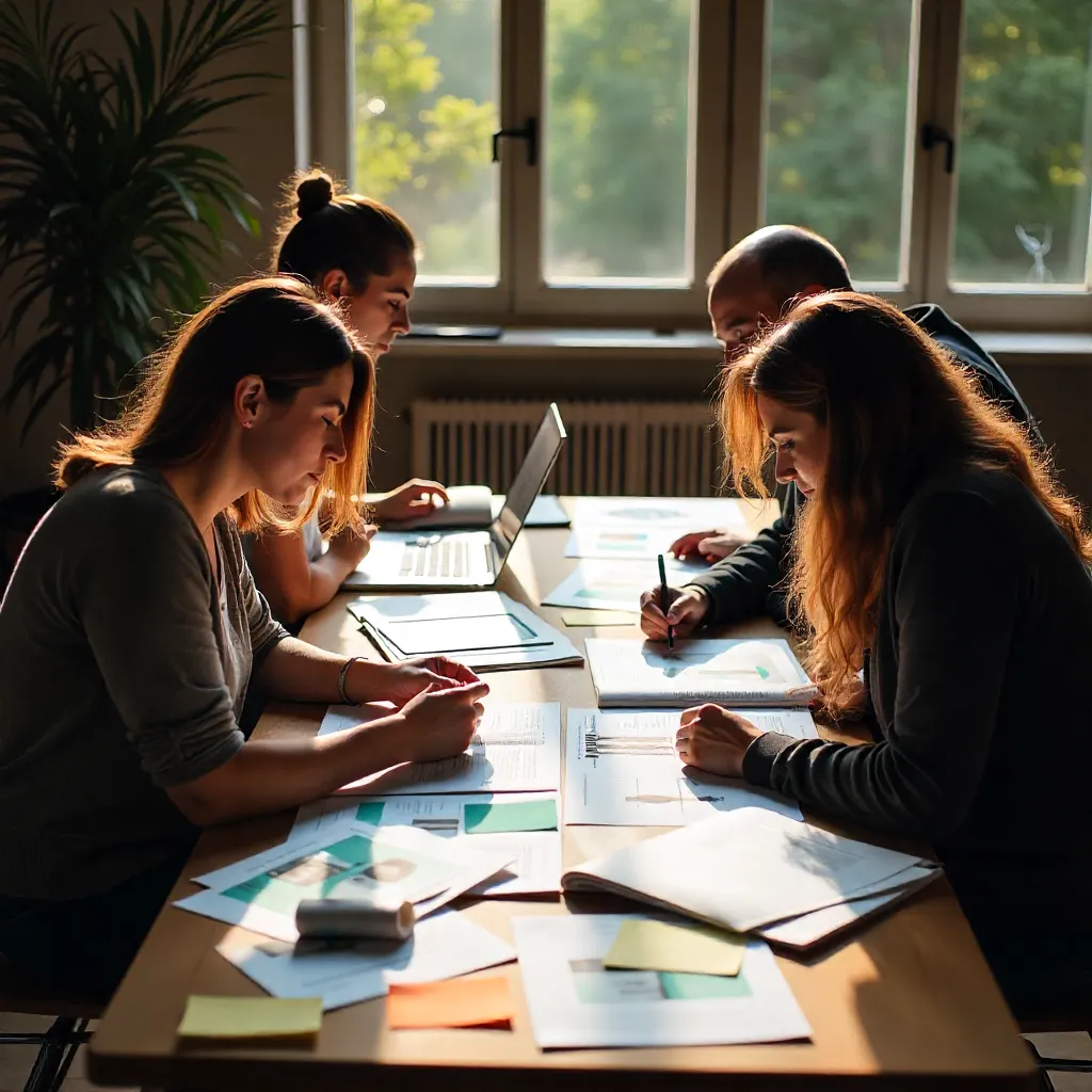 Publication design with visual hierarchy